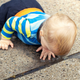 Illustration for article titled Holy Shit, Toddler Just Face-Planted Right Onto Sidewalk